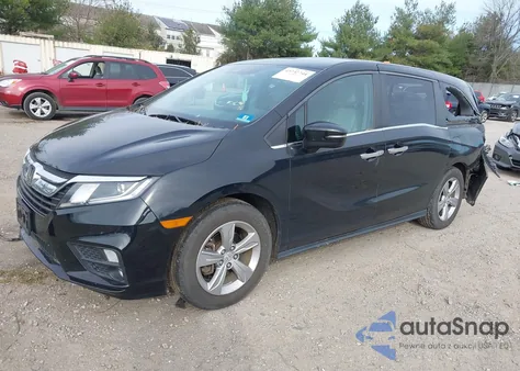 2018 Honda Odyssey Ex-L from USA, damaged, VIN 5FNRL6H78JB056273